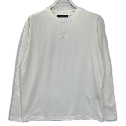 LOUIS VUITTON ルイヴィトン 25SS RM251Q NPG HSY43W エンボス LV ロゴ ロングスリーブ Tシャツ トップス