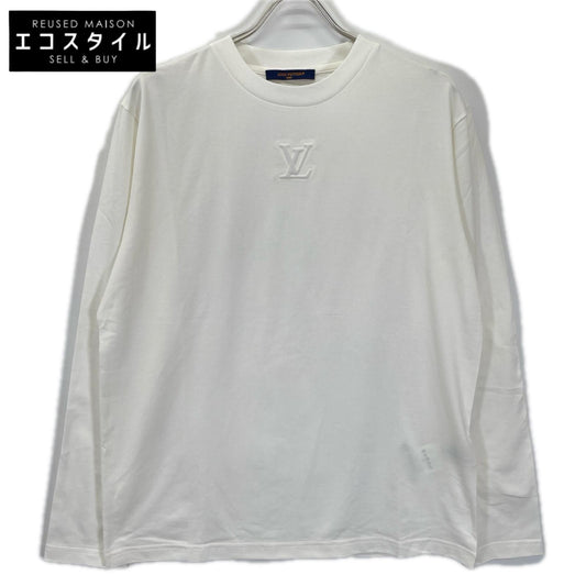LOUIS VUITTON ルイヴィトン 25SS RM251Q NPG HSY43W エンボス LV ロゴ ロングスリーブ Tシャツ トップス