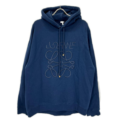 LOEWE ロエベ H526Y25X39 24SS RELAXED FIT HOODIE ネイビー フーディパーカ トップス