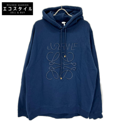 LOEWE ロエベ H526Y25X39 24SS RELAXED FIT HOODIE ネイビー フーディパーカ トップス
