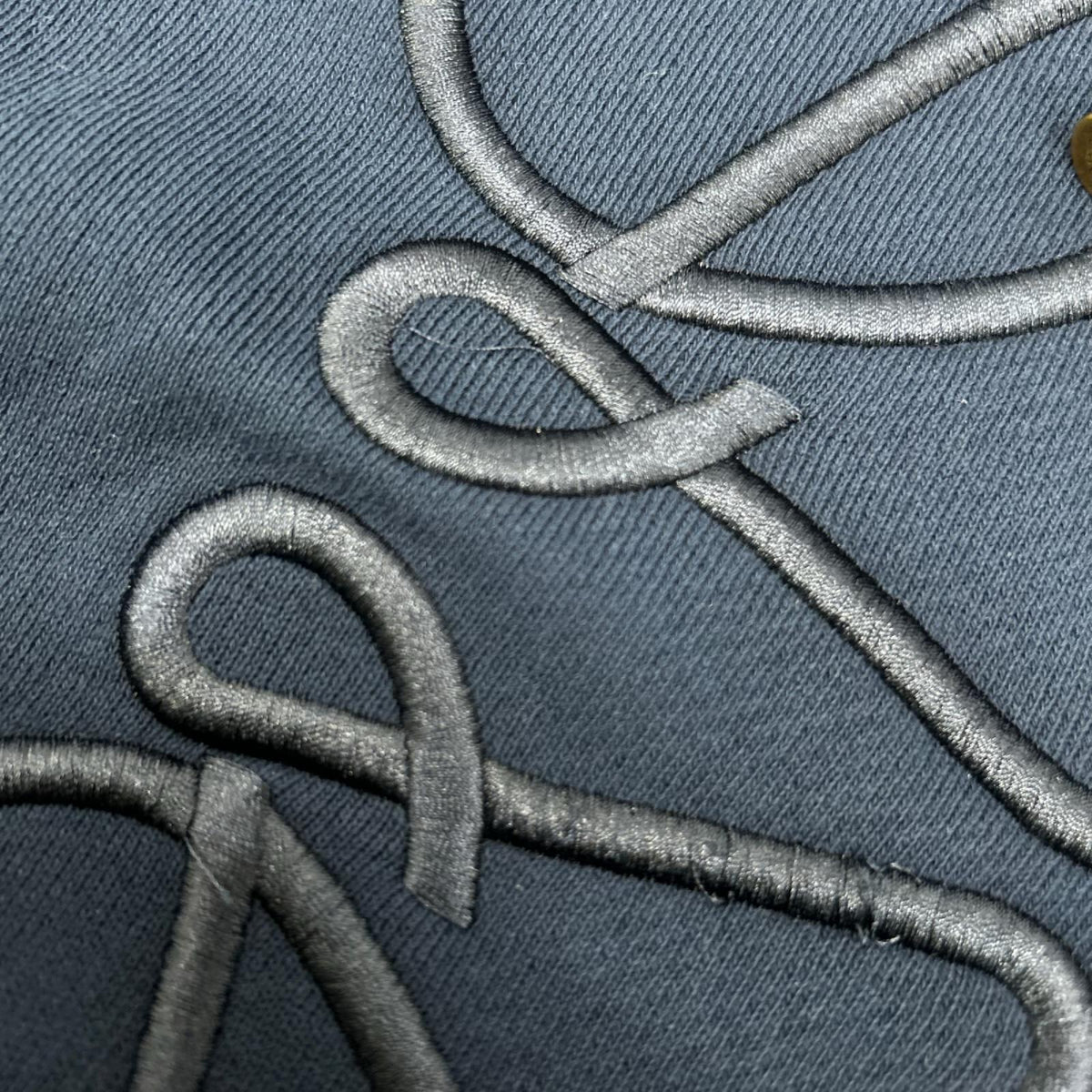LOEWE ロエベ H526Y25X39 24SS RELAXED FIT HOODIE ネイビー フーディパーカ トップス