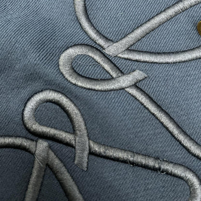 LOEWE ロエベ H526Y25X39 24SS RELAXED FIT HOODIE ネイビー フーディパーカ トップス