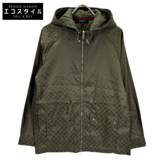 GUCCI グッチ 259342 カーキ グリーン GG ナイロンジャケット ジャケット