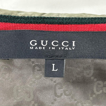 GUCCI グッチ 259342 カーキ グリーン GG ナイロンジャケット ジャケット