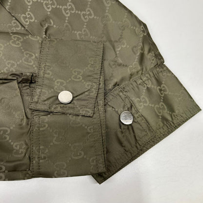 GUCCI グッチ 259342 カーキ グリーン GG ナイロンジャケット ジャケット