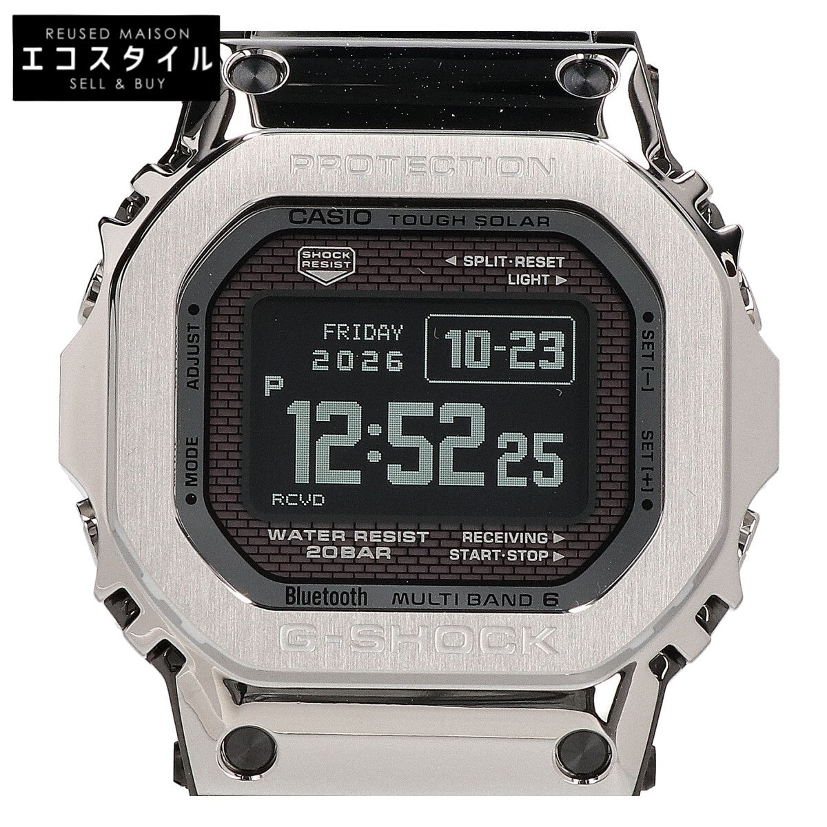 G-SHOCK ジーショック 【新品同様】GMW-BZ5000D-1JF FULL METAL 5000 SERIES マルチバンド6 タフソーラー電波 腕時計