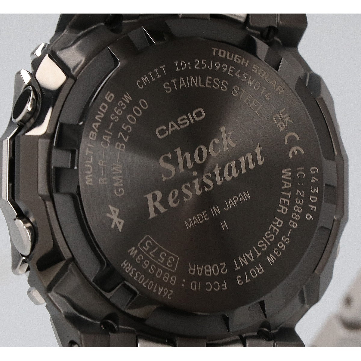 G-SHOCK ジーショック 【新品同様】GMW-BZ5000D-1JF FULL METAL 5000 SERIES マルチバンド6 タフソーラー電波 腕時計