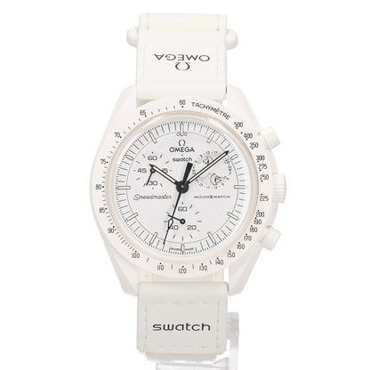 Swatch スウォッチ x OMEGA オメガ SO33W700 Moonswatch MISSION TO THE MOONPHASE Snoopy スヌーピー ムーンフェイズ 腕時計