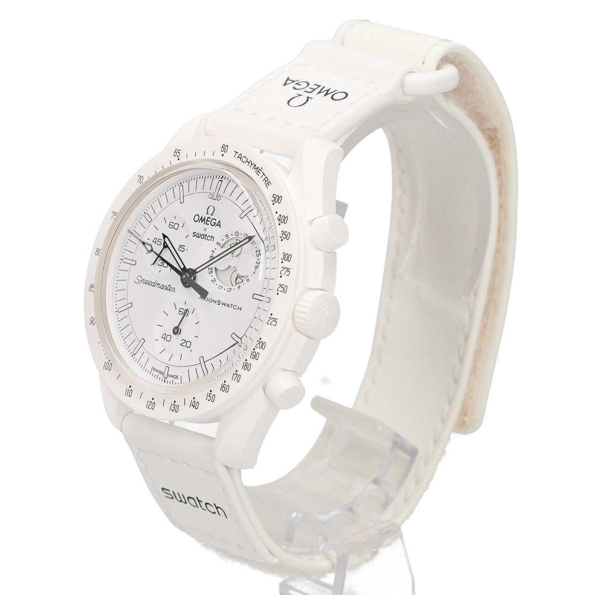 Swatch スウォッチ x OMEGA オメガ SO33W700 Moonswatch MISSION TO THE MOONPHASE Snoopy スヌーピー ムーンフェイズ 腕時計