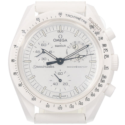 Swatch スウォッチ x OMEGA オメガ SO33W700 Moonswatch MISSION TO THE MOONPHASE Snoopy スヌーピー ムーンフェイズ 腕時計