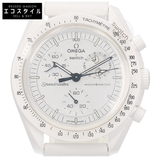 Swatch スウォッチ x OMEGA オメガ SO33W700 Moonswatch MISSION TO THE MOONPHASE Snoopy スヌーピー ムーンフェイズ 腕時計