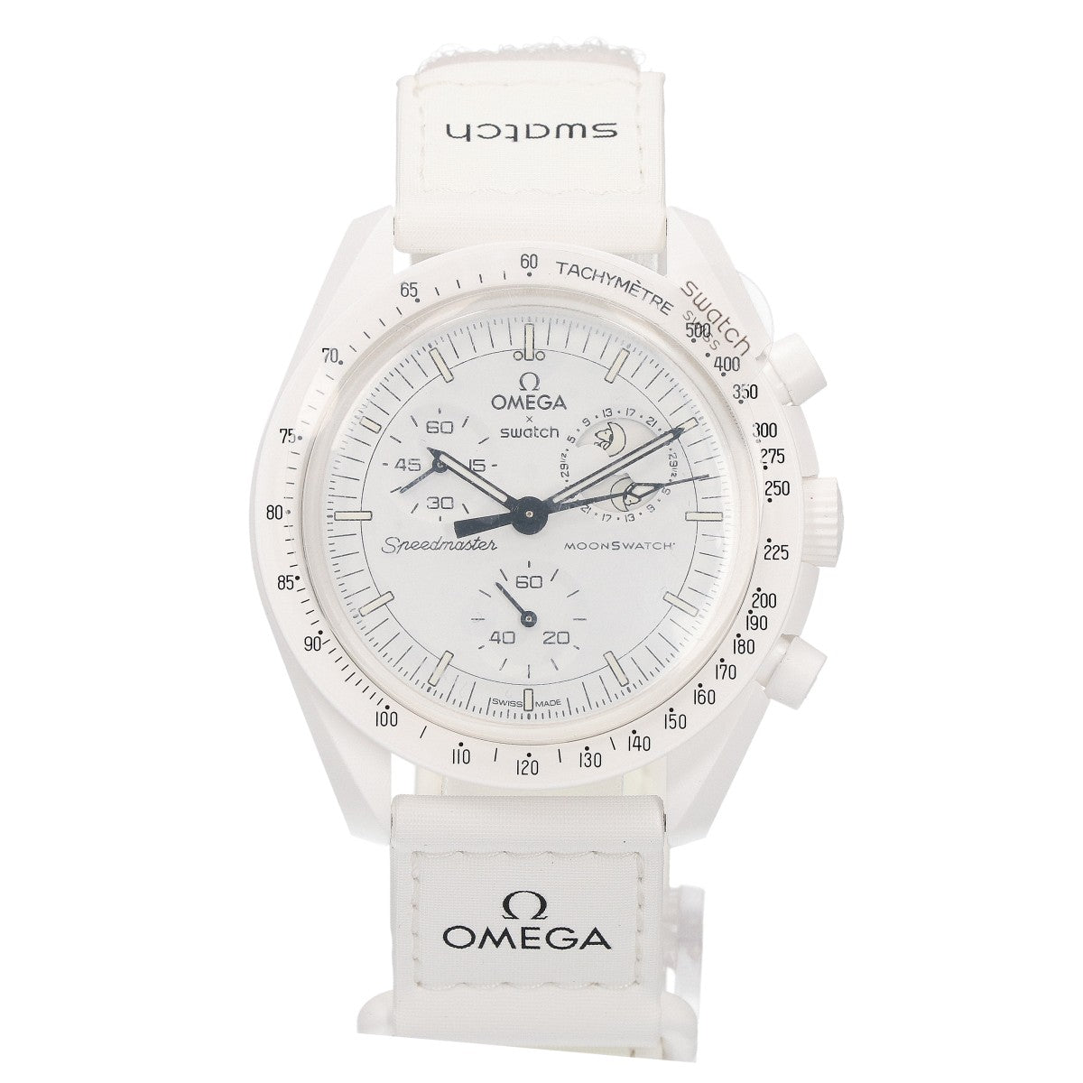 Swatch スウォッチ x OMEGA オメガ SO33W700 Moonswatch MISSION TO THE MOONPHASE Snoopy スヌーピー ムーンフェイズ 腕時計