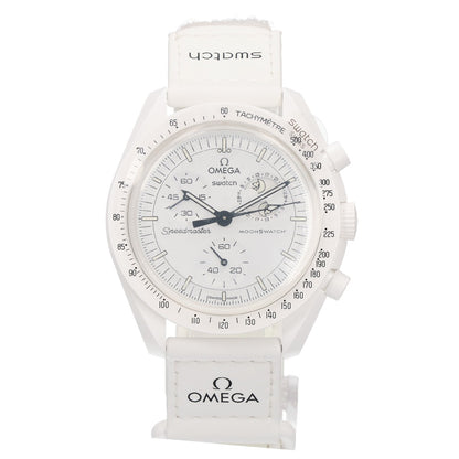 Swatch スウォッチ x OMEGA オメガ SO33W700 Moonswatch MISSION TO THE MOONPHASE Snoopy スヌーピー ムーンフェイズ 腕時計