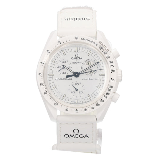 Swatch スウォッチ x OMEGA オメガ SO33W700 Moonswatch MISSION TO THE MOONPHASE Snoopy スヌーピー ムーンフェイズ 腕時計