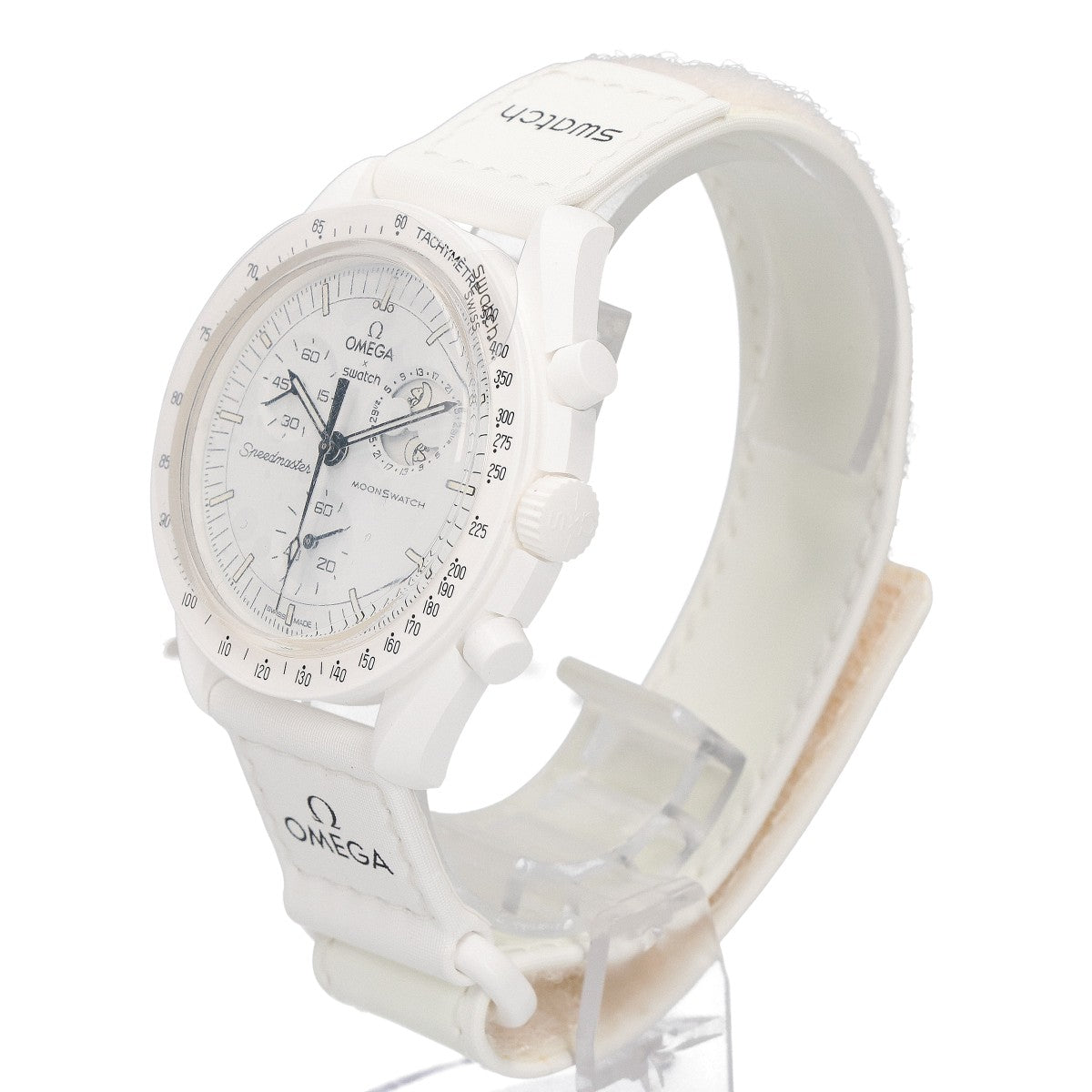 Swatch スウォッチ x OMEGA オメガ SO33W700 Moonswatch MISSION TO THE MOONPHASE Snoopy スヌーピー ムーンフェイズ 腕時計