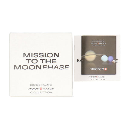 Swatch スウォッチ x OMEGA オメガ SO33W700 Moonswatch MISSION TO THE MOONPHASE Snoopy スヌーピー ムーンフェイズ 腕時計