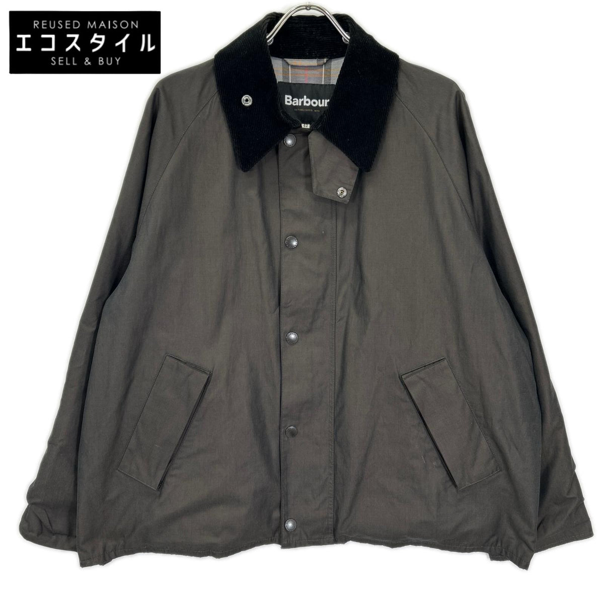 Barbour バブアー 23AW 232MCAS090 ブラック TRANSPORT/トランスポート ジャケット