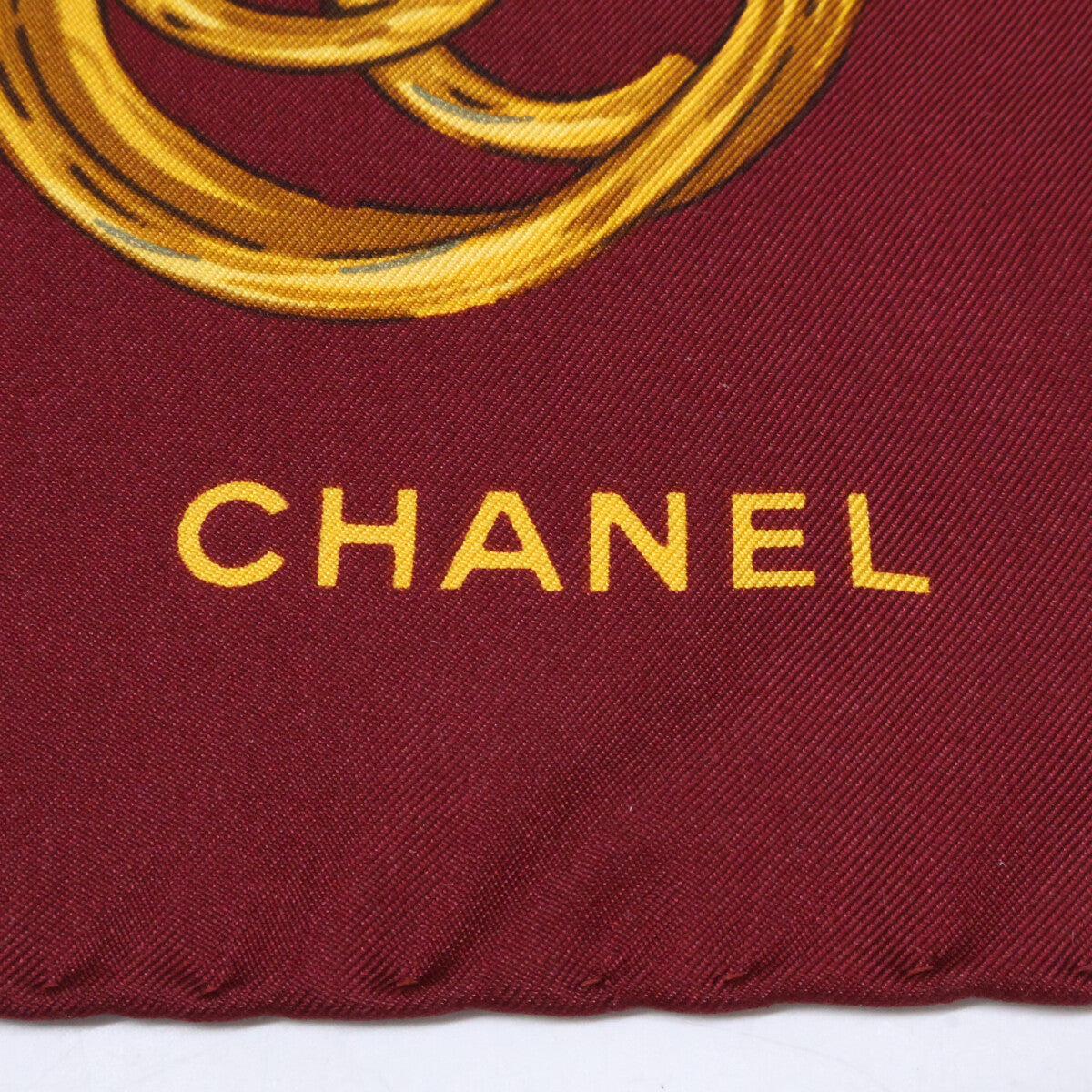 CHANEL シャネル チェーン柄 スカーフ