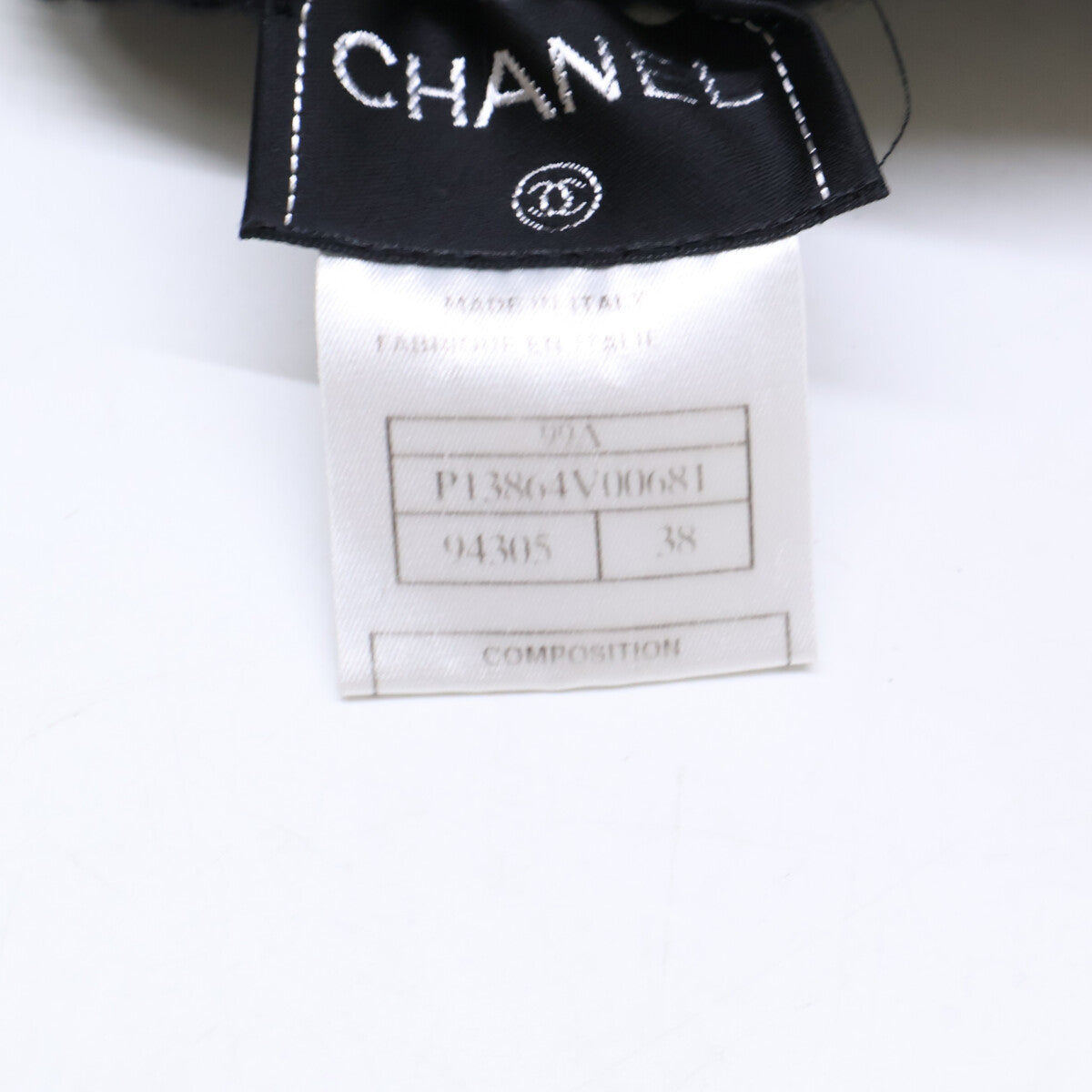 CHANEL シャネル 【国内正規】99A P13864V00681 ココマーク カシミヤ混 リブニット タートルネック ノースリーブロング ワンピース