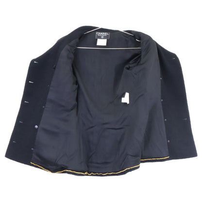 CHANEL シャネル 【国内正規】95A P05799V04335 ココマークボタン ツイード ダブルブレスト ジャケット ジャケット