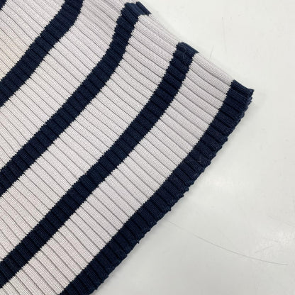 CHANEL シャネル 98P P10233V00445 グレー×ネイビー リブニットタンクトップ トップス