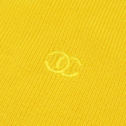 CHANEL シャネル 【国内正規】96P P06752V00282 ココマーク刺繍 半袖ニットセーター トップス