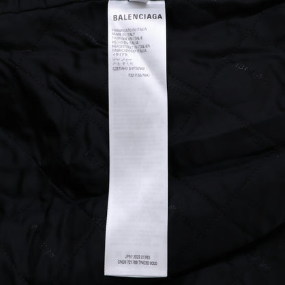 BALENCIAGA バレンシアガ 【美品/国内正規】721789 Back BB Fur Coat Jacket バックロゴ エコファー コート ジャケット