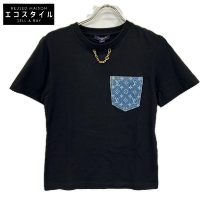 LOUIS VUITTON ルイヴィトン 1AHURS RW252WW API FTTI02 ブラック モノグラム ポケットTシャツ トップス
