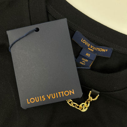 LOUIS VUITTON ルイヴィトン 1AHURS RW252WW API FTTI02 ブラック モノグラム ポケットTシャツ トップス