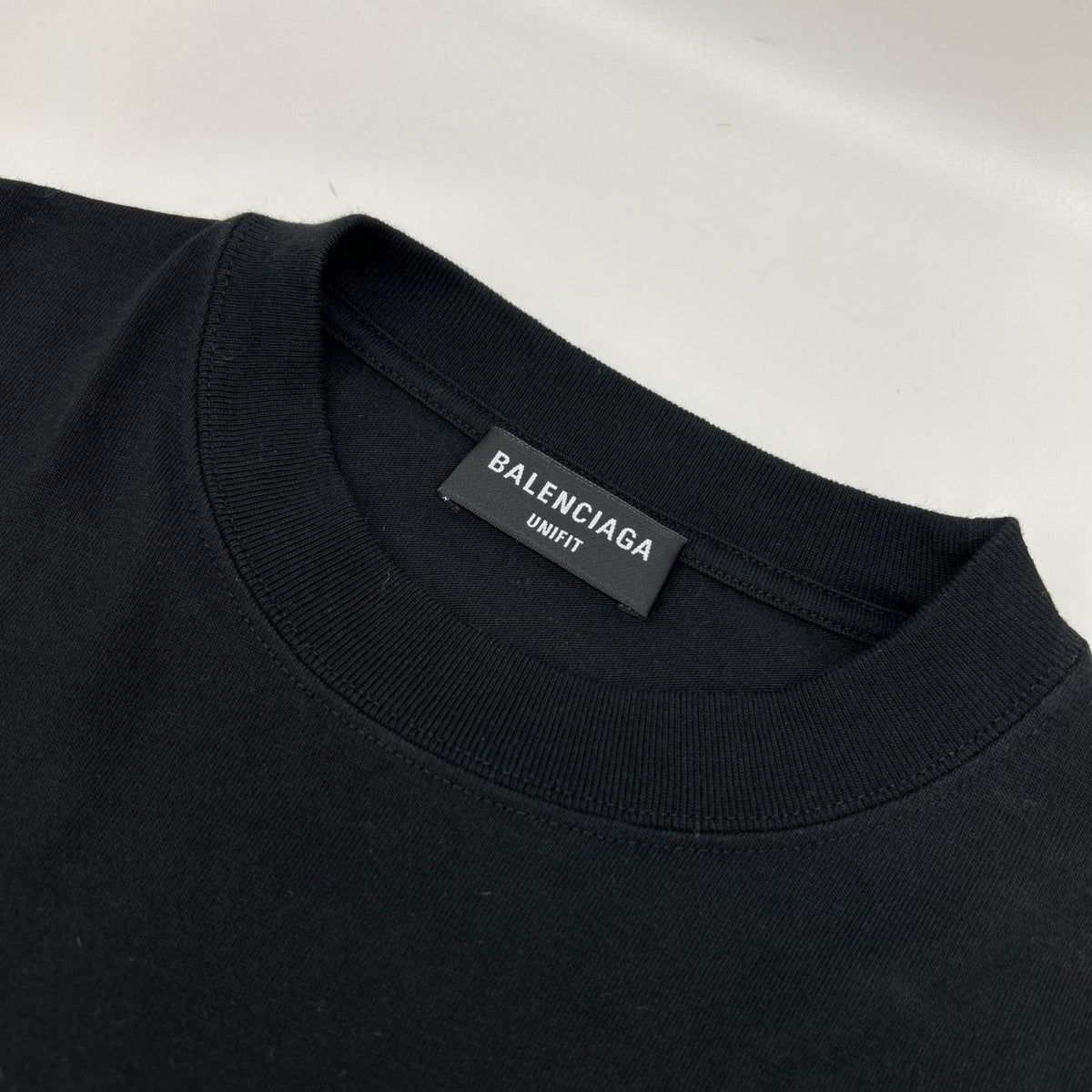 BALENCIAGA バレンシアガ 662496 21年 ユニフィット ×NASA ブラック 長袖Tシャツ トップス