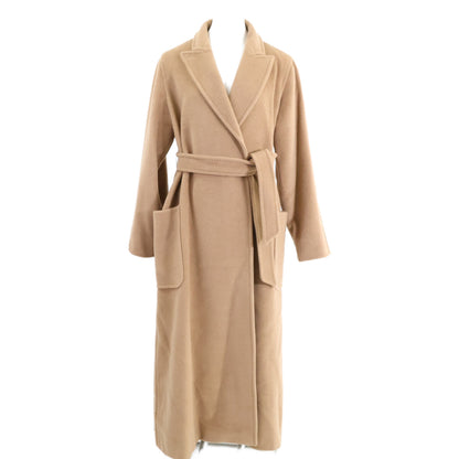 Max Mara マックスマーラ 【美品/国内正規】101602896 キャメル ベルト付 ロング コート