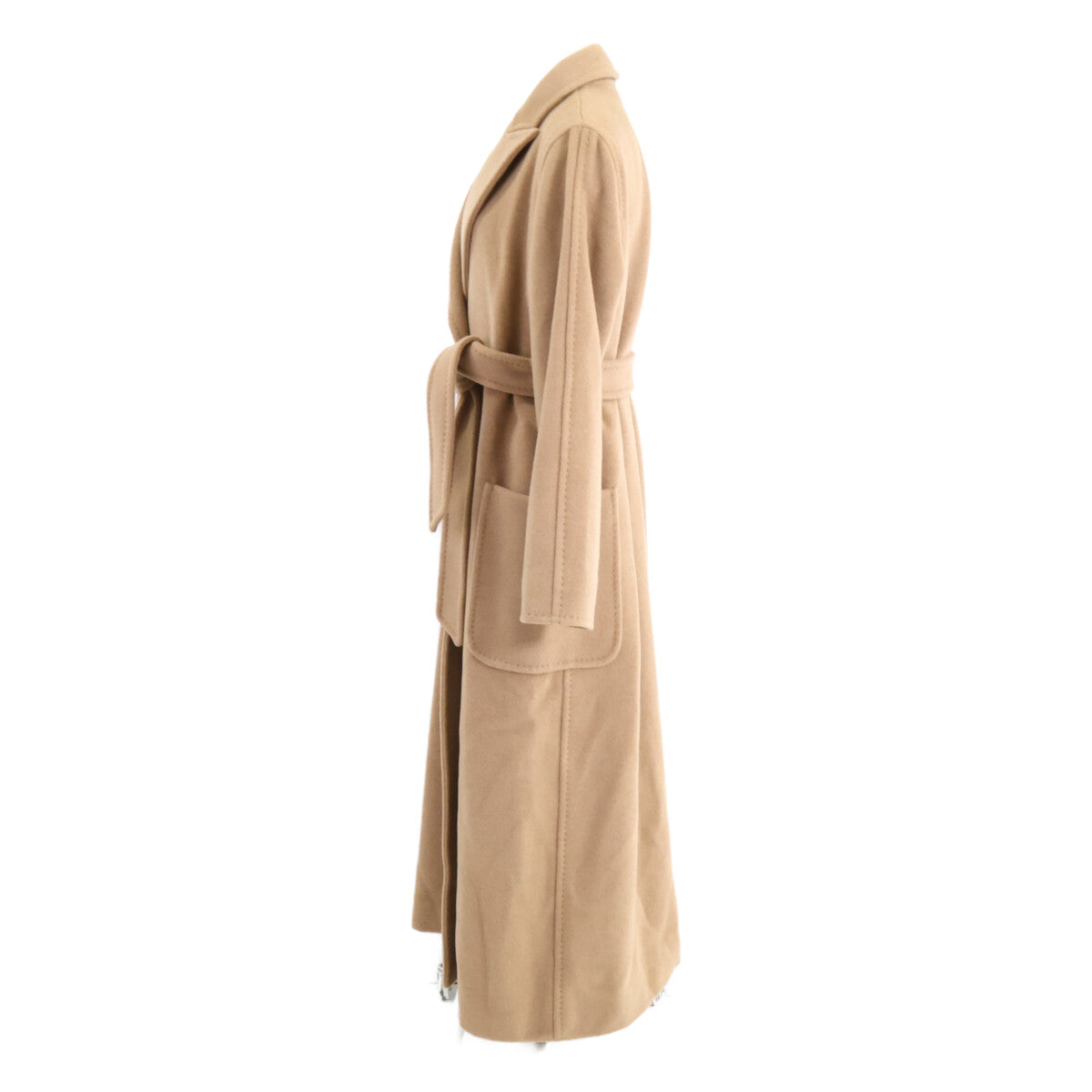 Max Mara マックスマーラ 【美品/国内正規】101602896 キャメル ベルト付 ロング コート