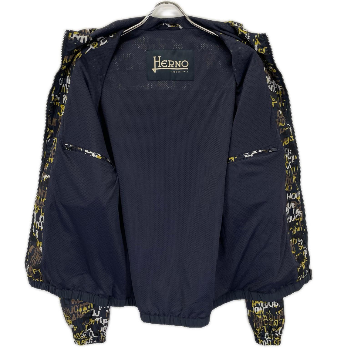 HERNO ヘルノ GI0165U 切替ジップアップナイロンパーカー トップス
