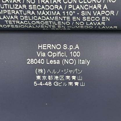 HERNO ヘルノ GI0165U 切替ジップアップナイロンパーカー トップス