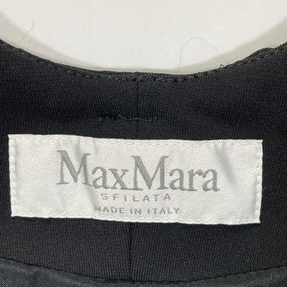 Max Mara マックスマーラ 25-26AW 25119110236 ブラック バック穴デザイン スーツジャケット ジャケット