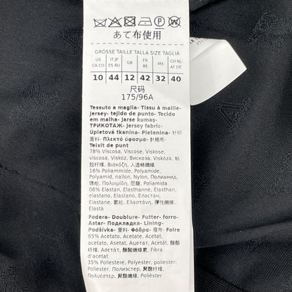 Max Mara マックスマーラ 25-26AW 25119110236 ブラック バック穴デザイン スーツジャケット ジャケット
