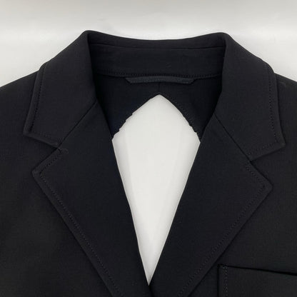 Max Mara マックスマーラ 25-26AW 25119110236 ブラック バック穴デザイン スーツジャケット ジャケット