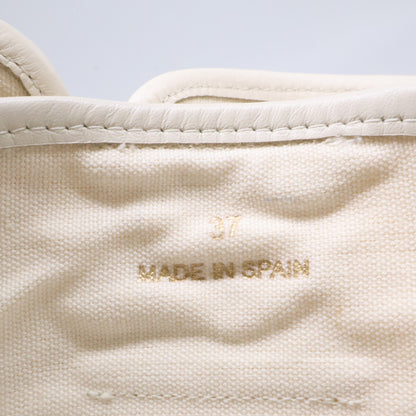 Max Mara マックスマーラ 2414791031600 キャンバス レースアップ ロングブーツ シューズ