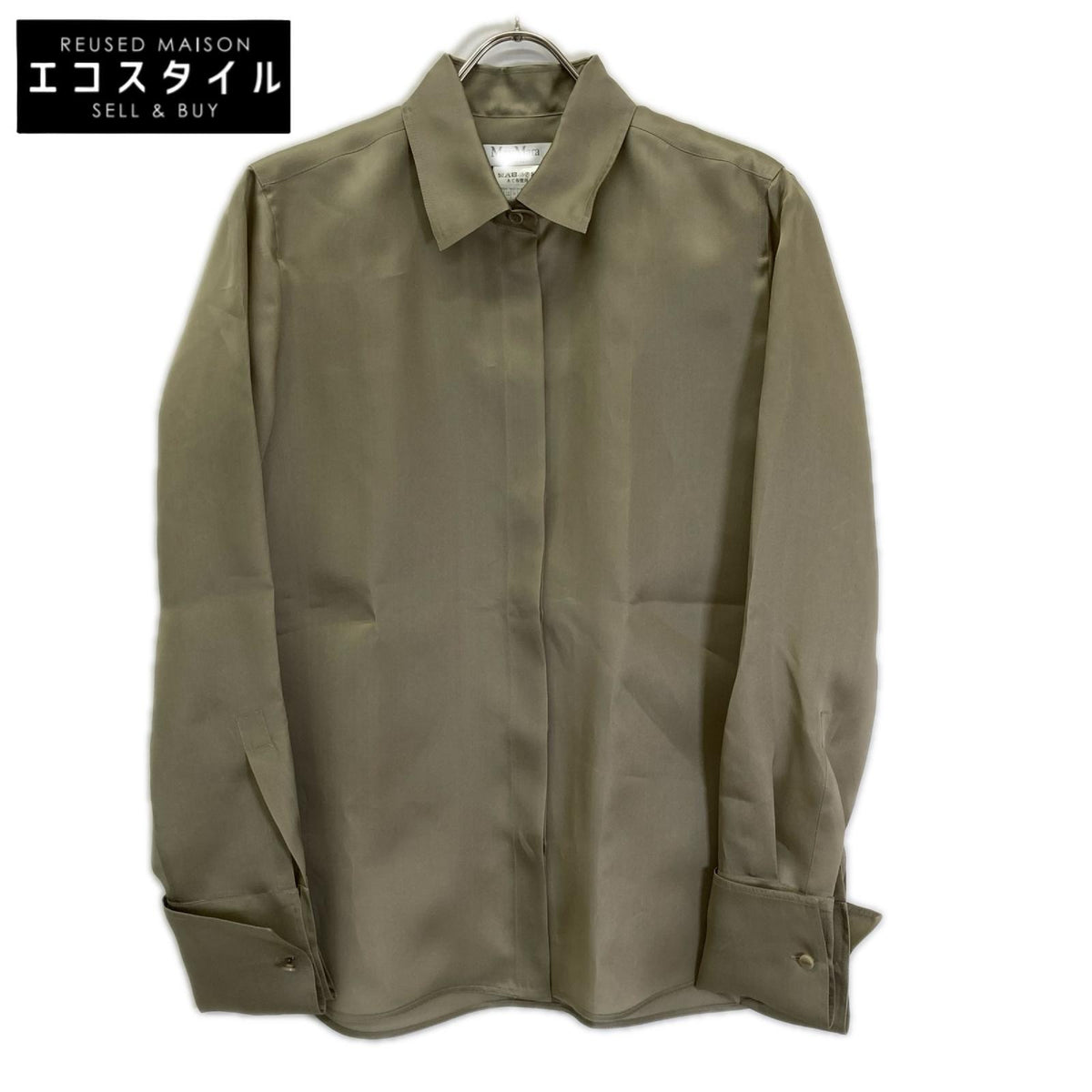 Max Mara マックスマーラ 24111110236 シルク100 シャツ トップス