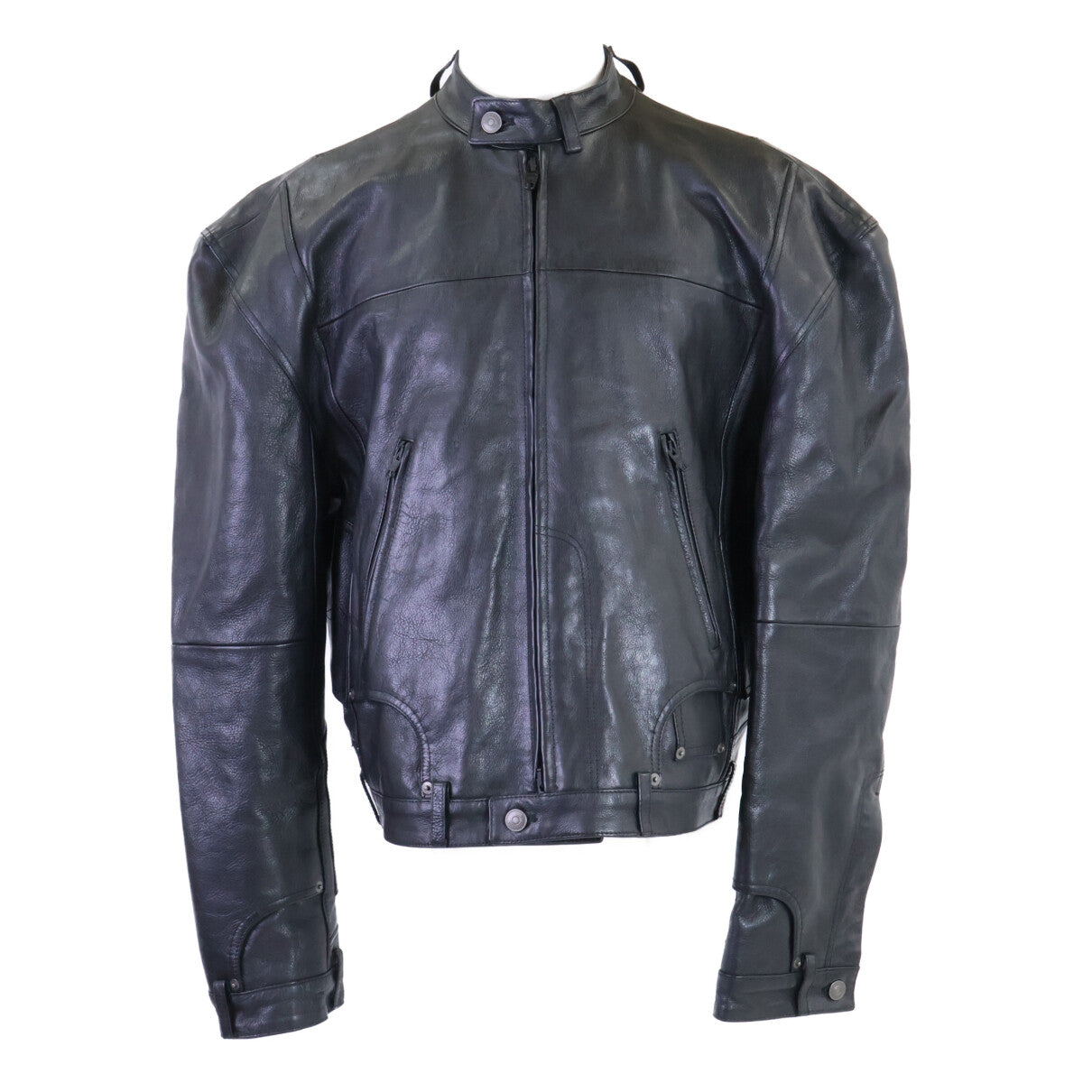 BALENCIAGA バレンシアガ 【美品/国内正規/23年製】768749 グレイニーソフトバッファローレザージャケット ジャケット