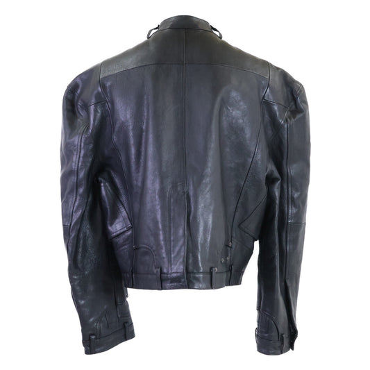 BALENCIAGA バレンシアガ 【美品/国内正規/23年製】768749 グレイニーソフトバッファローレザージャケット ジャケット