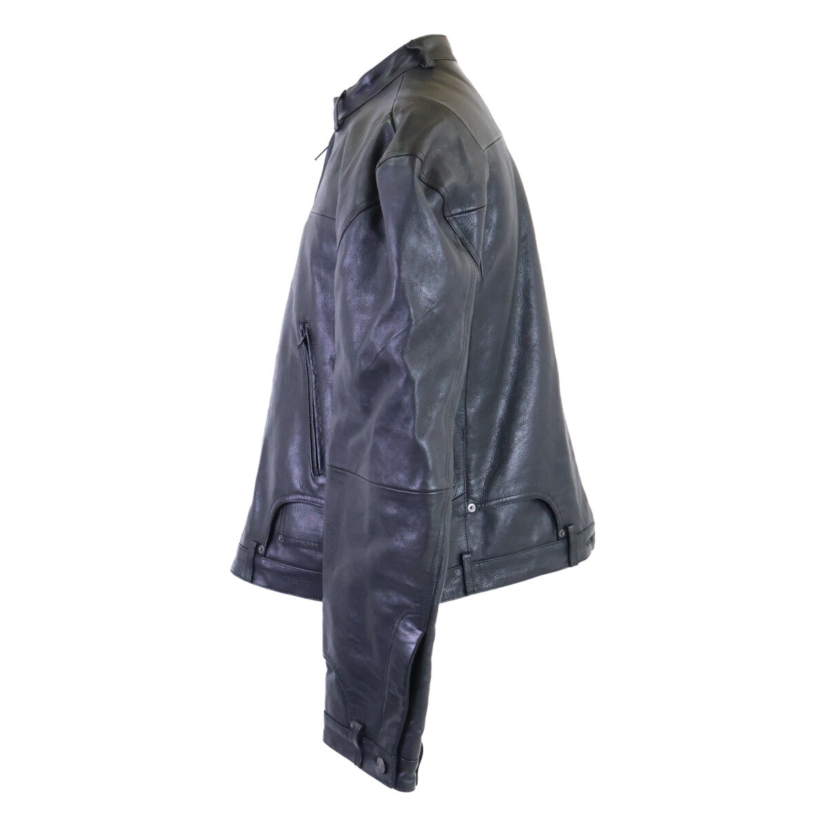 BALENCIAGA バレンシアガ 【美品/国内正規/23年製】768749 グレイニーソフトバッファローレザージャケット ジャケット