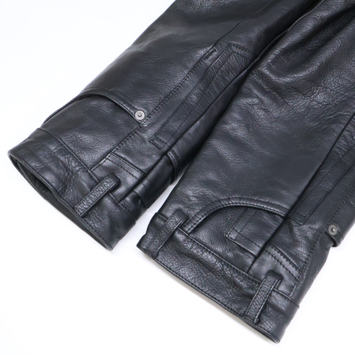 BALENCIAGA バレンシアガ 【美品/国内正規/23年製】768749 グレイニーソフトバッファローレザージャケット ジャケット