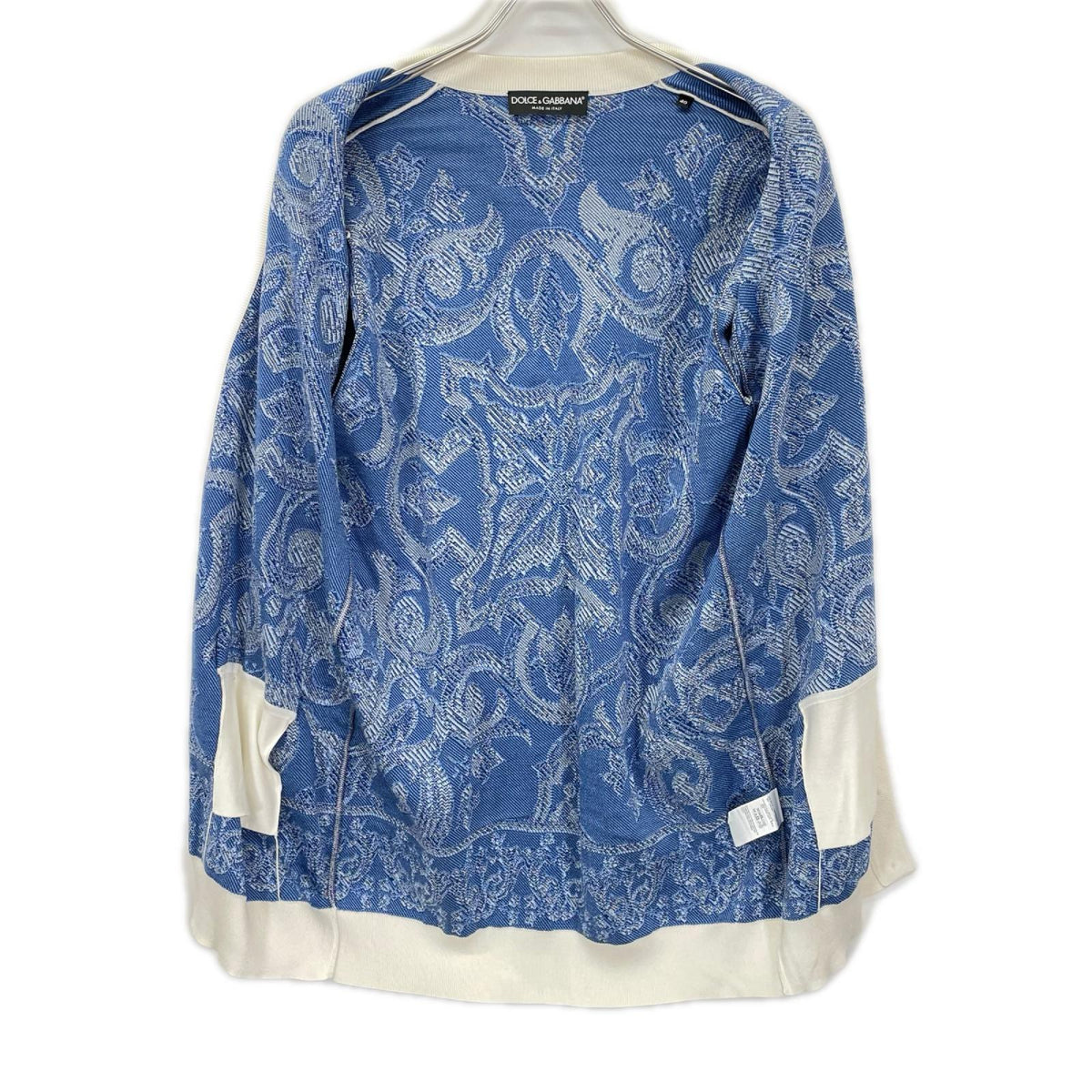 DOLCE&GABBANA ドルチェアンドガッバーナ 26SS FXH20T/JASV0 マヨリカモチーフ シルクカーディガン トップス