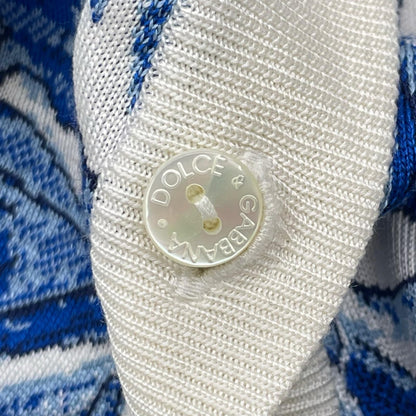 DOLCE&GABBANA ドルチェアンドガッバーナ 26SS FXH20T/JASV0 マヨリカモチーフ シルクカーディガン トップス