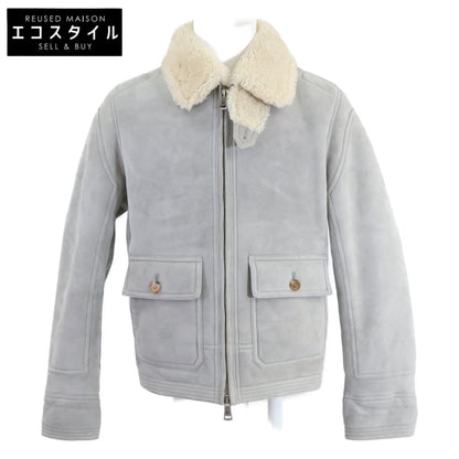 RalphLauren PURPLE LABEL ラルフローレン パープルレーベル 【美品/国内正規】羊革 ジップアップ ムートンジャケット ジャケット