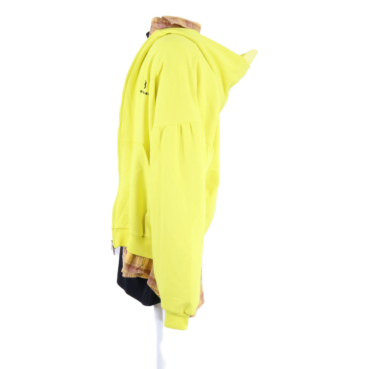 BALENCIAGA バレンシアガ 【美品/国内正規/23年製】772206 ユニティ スポーツアイコン レイヤード ジップアップ パーカー トップス