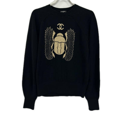CHANEL シャネル P61660K47202 ブラック ニットセーター スカート