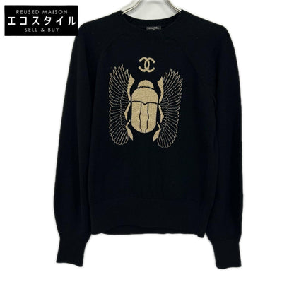 CHANEL シャネル P61660K47202 ブラック ニットセーター スカート