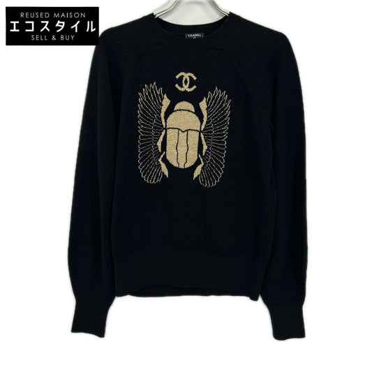 CHANEL シャネル P61660K47202 ブラック ニットセーター スカート